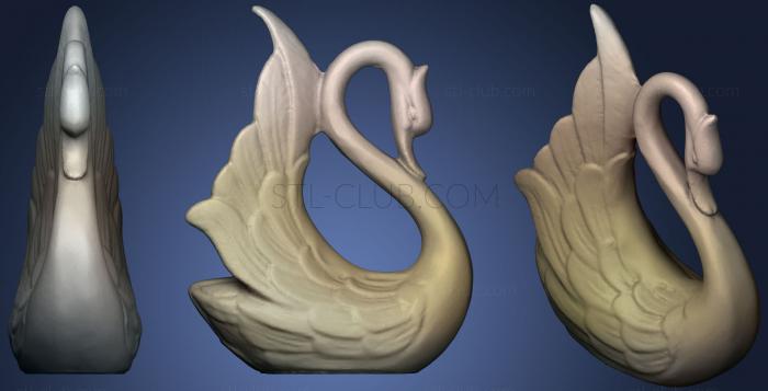 3D мадэль Лебедь (STL)